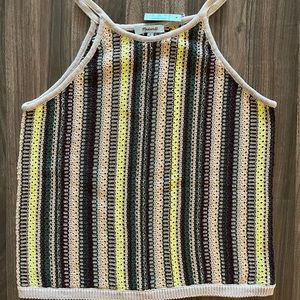 Madewell NWT Knit Multi-colored Tank Top
